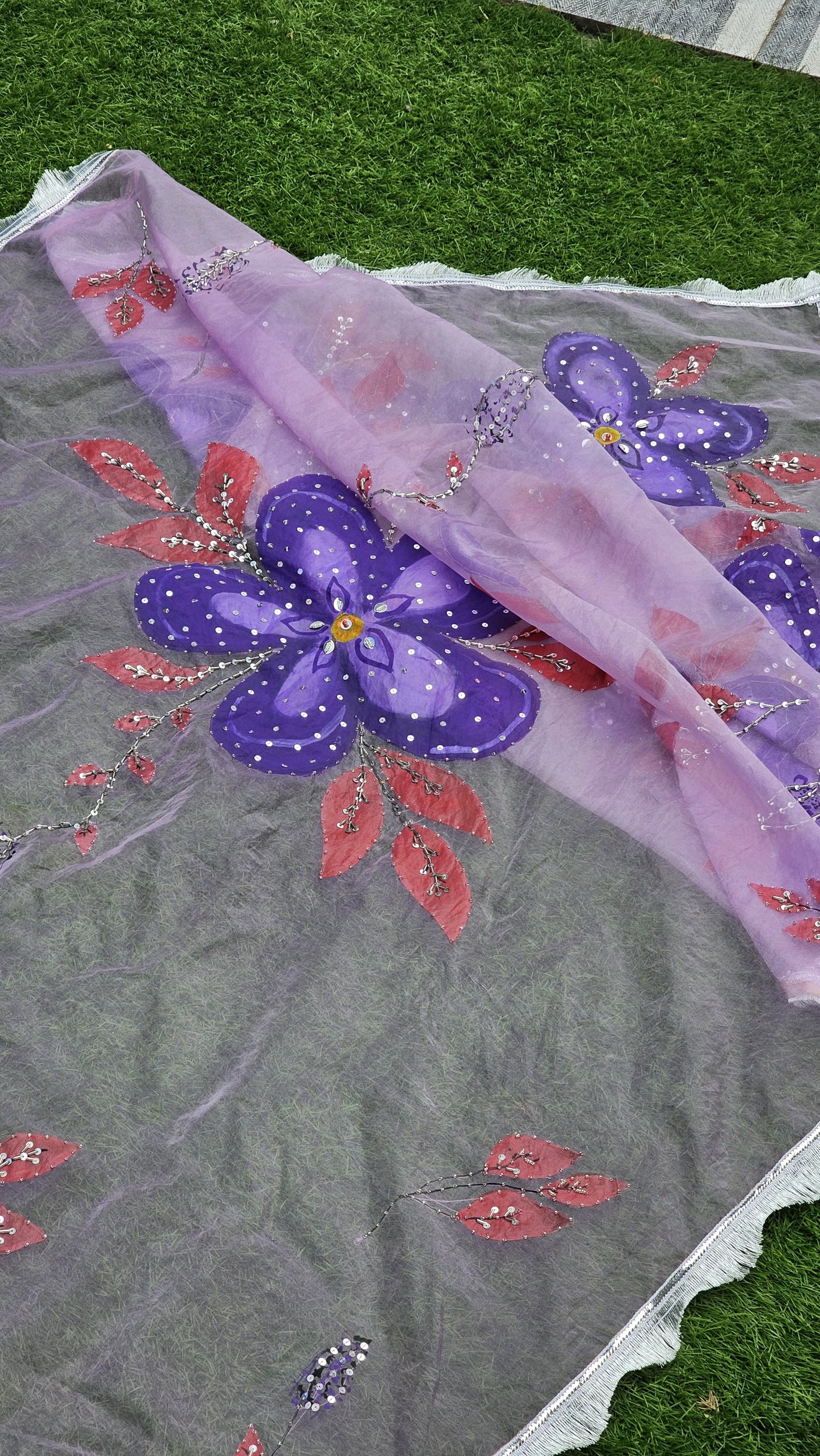 Jamni | Embellished Dupatta  | A Regal Touch of Tradition and Elegance