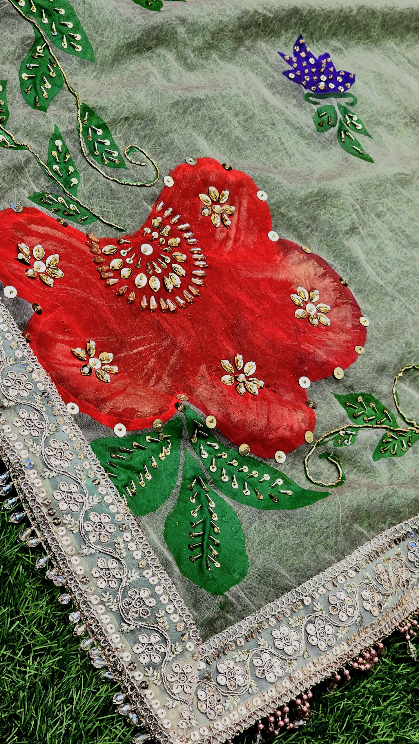 Mehfil e Rang |  Nikkah Dupatta | kalamnkora.com